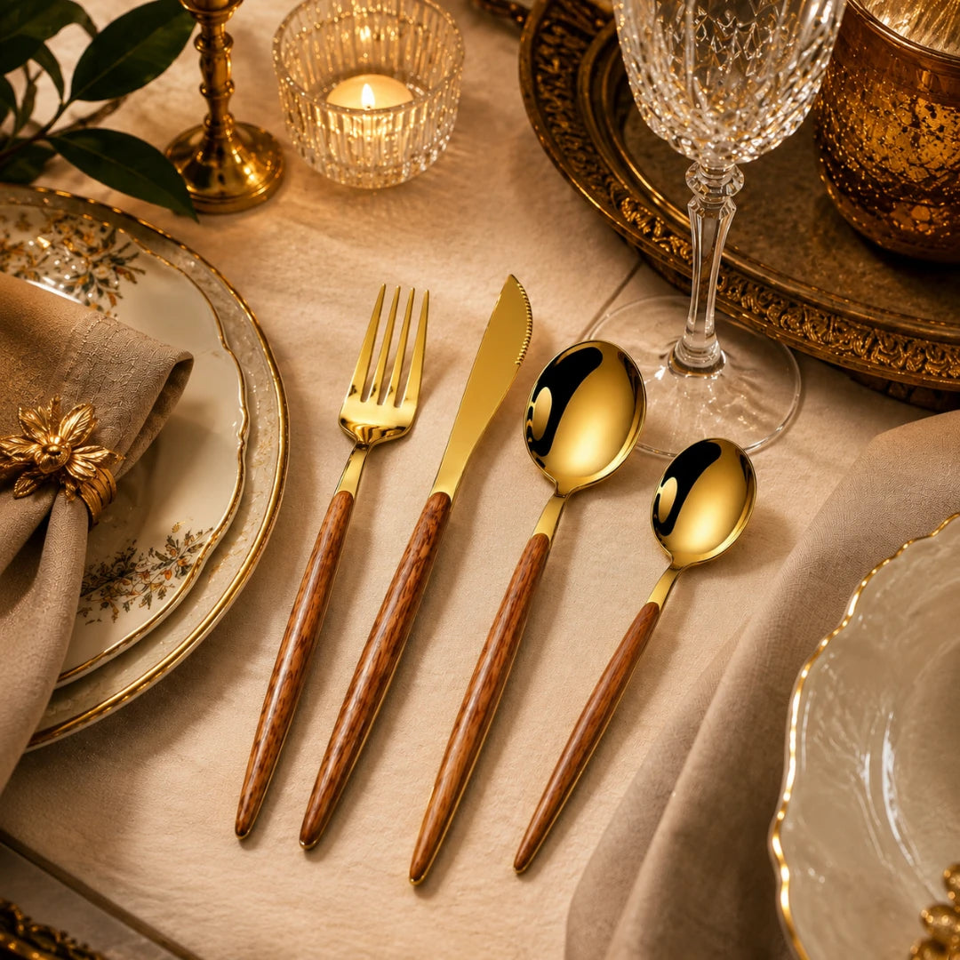 TimberGleam™ Cutlery Set
