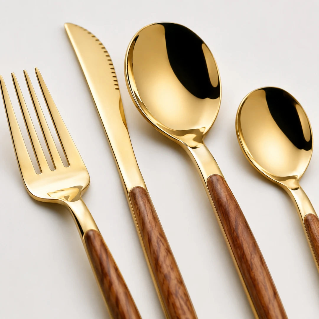 TimberGleam™ Cutlery Set
