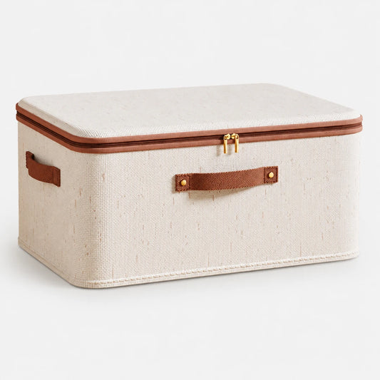 TuckBox™ Zippered Storage Bin