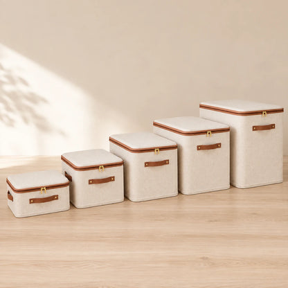 TuckBox™ Zippered Storage Bin