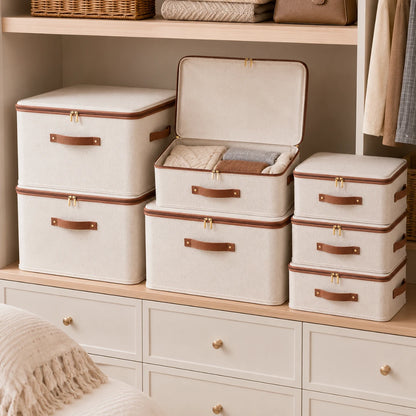 TuckBox™ Zippered Storage Bin
