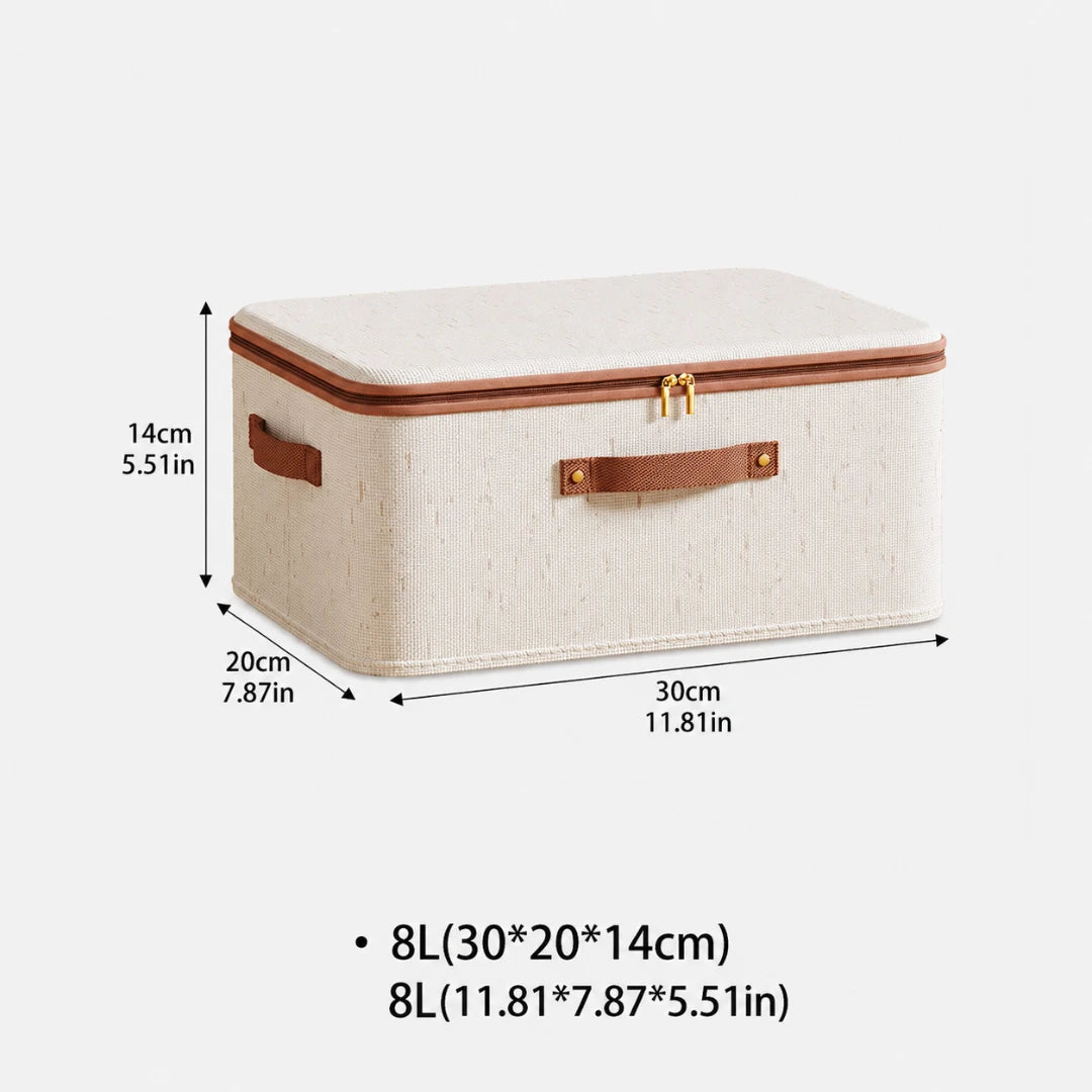 TuckBox™ Zippered Storage Bin