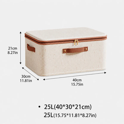 TuckBox™ Zippered Storage Bin