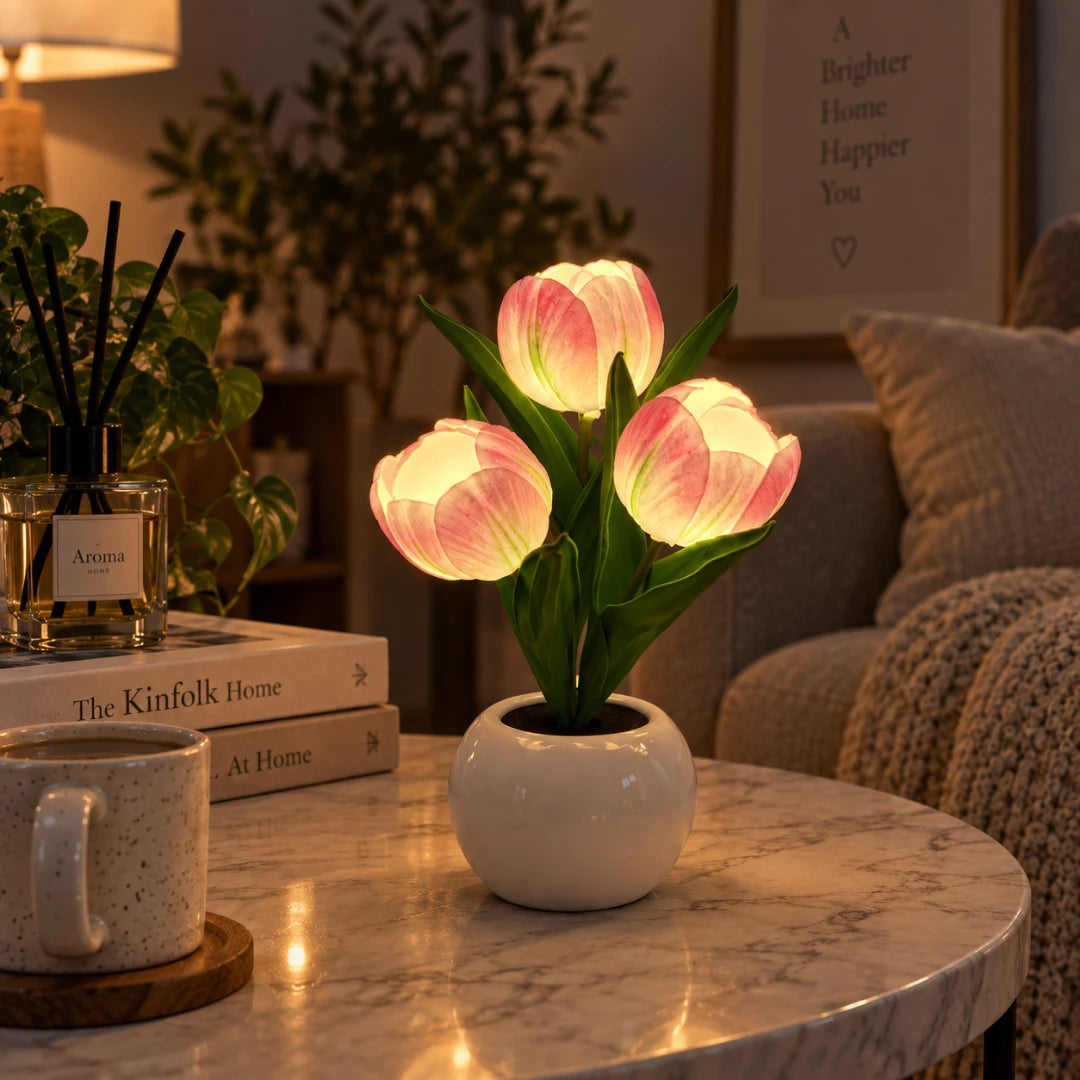 TulipGlow™ LED Tulip Lamp