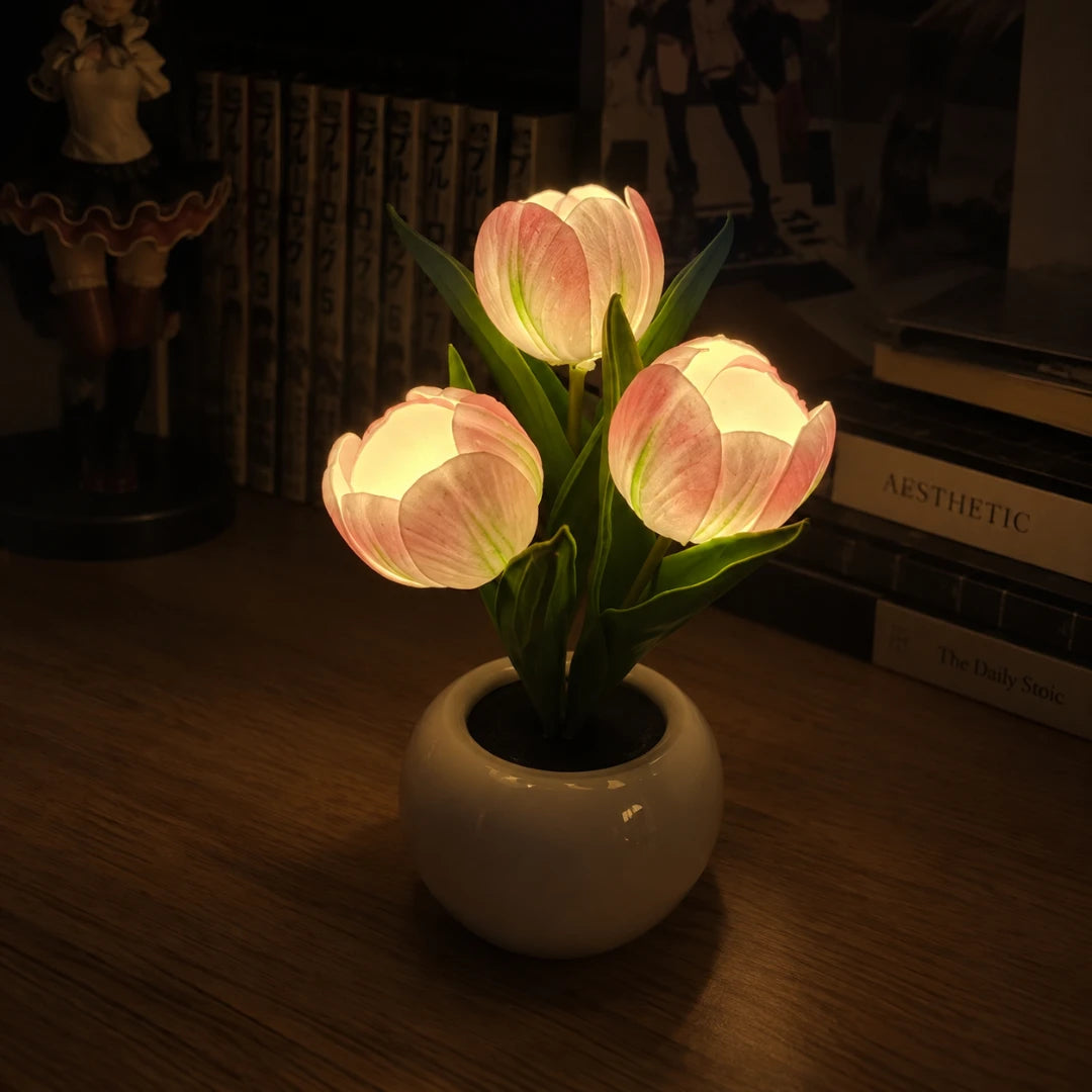 TulipGlow™ LED Tulip Lamp