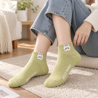 TulipToe™ 5-Pack Ankle Socks