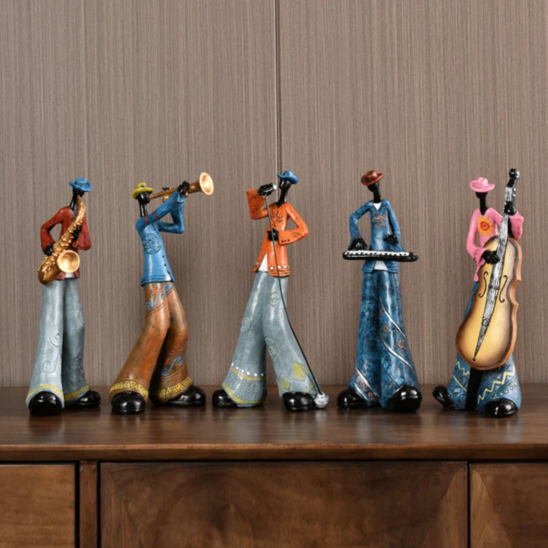 The Merengue Five Figurines