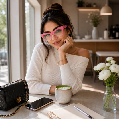 VixenView™ Cat-Eye Blue Light Glasses