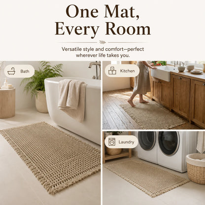 WaffleNest™ Waffle Bath Mat-