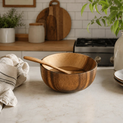 WoodStack™ Wooden Bowl Set