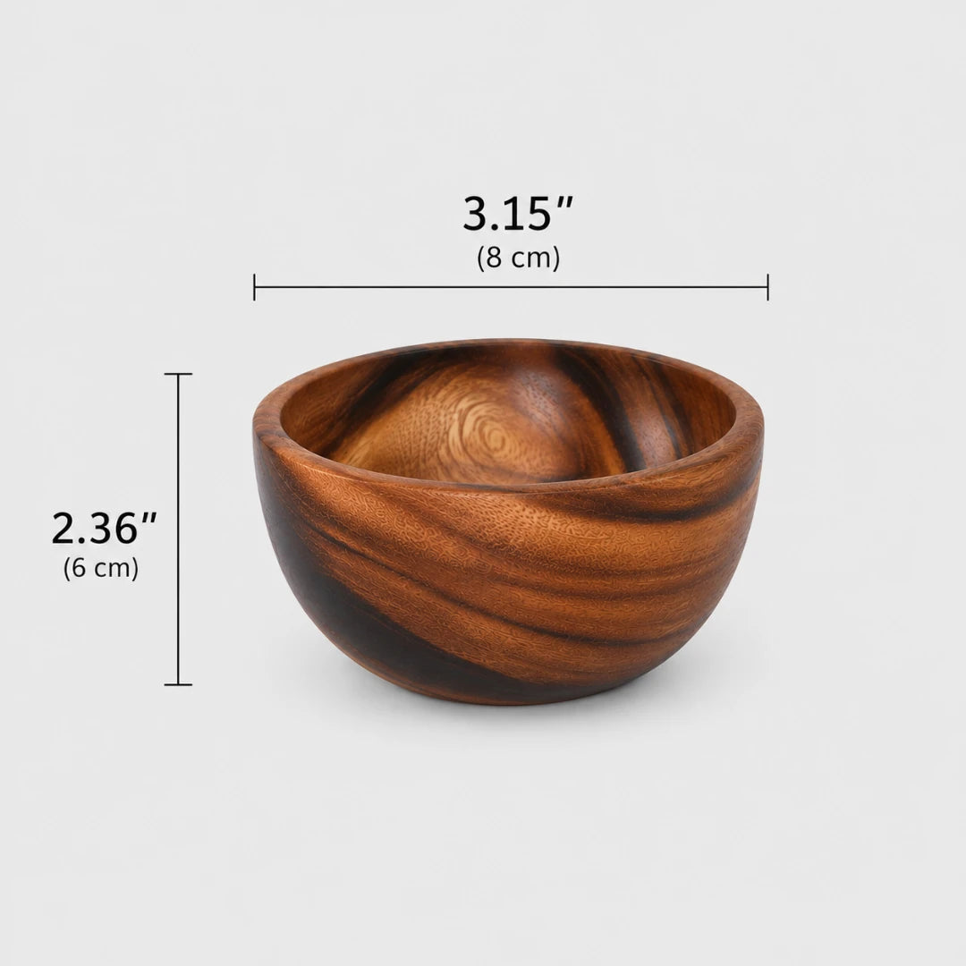 WoodStack™ Wooden Bowl Set