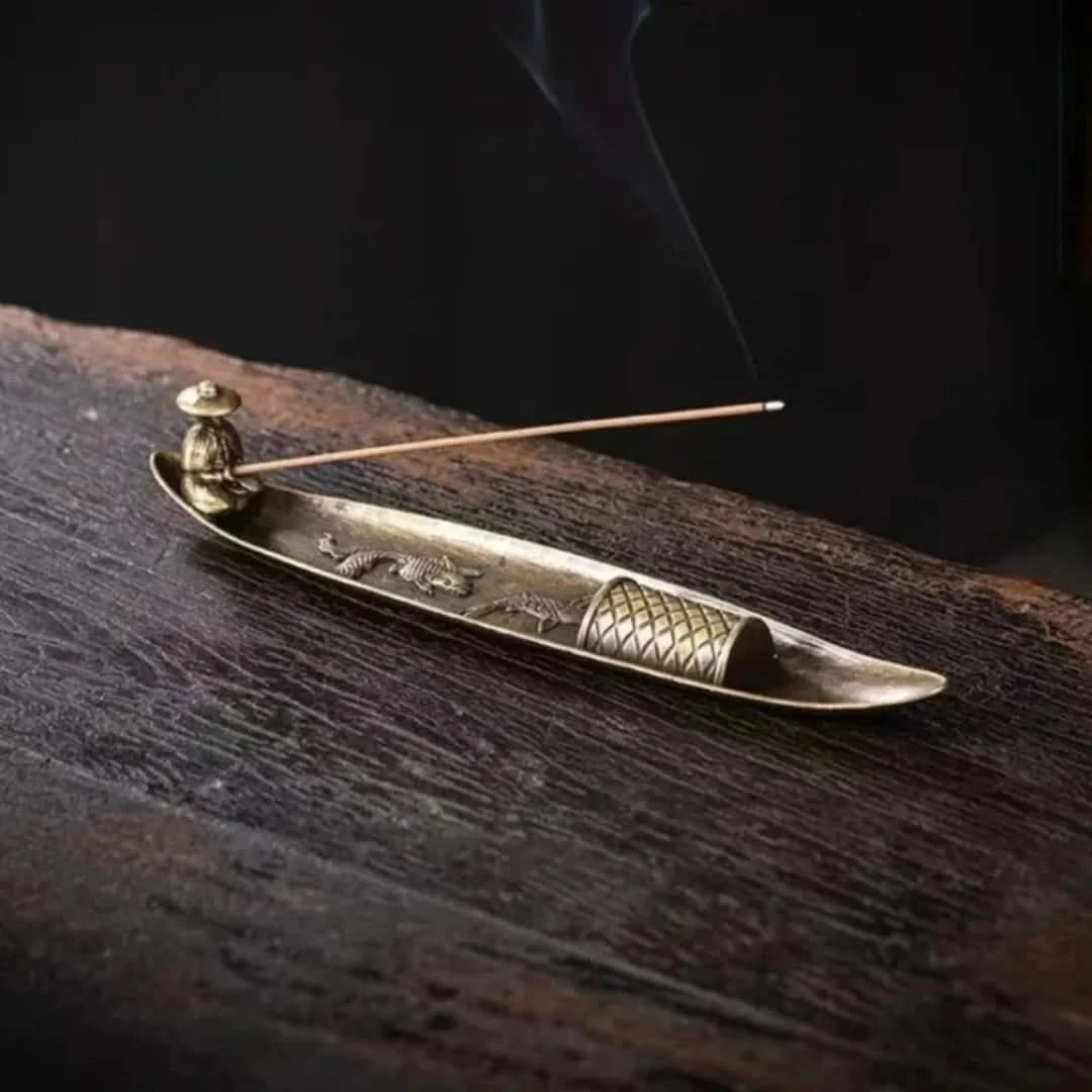 Zen Fisherman Incense Holder