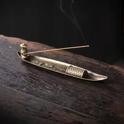Zen Fisherman Incense Holder
