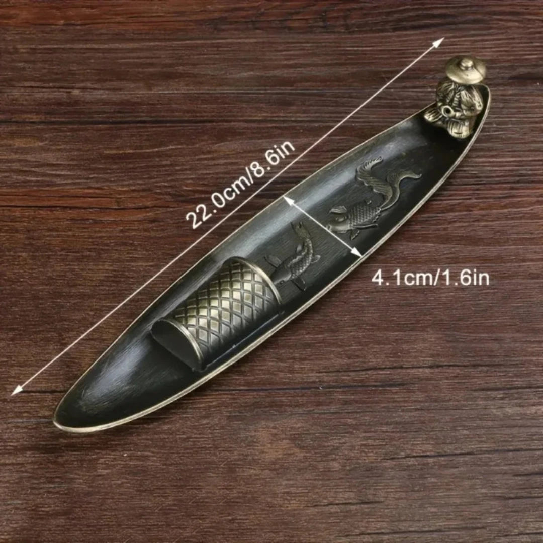 Zen Fisherman Incense Holder