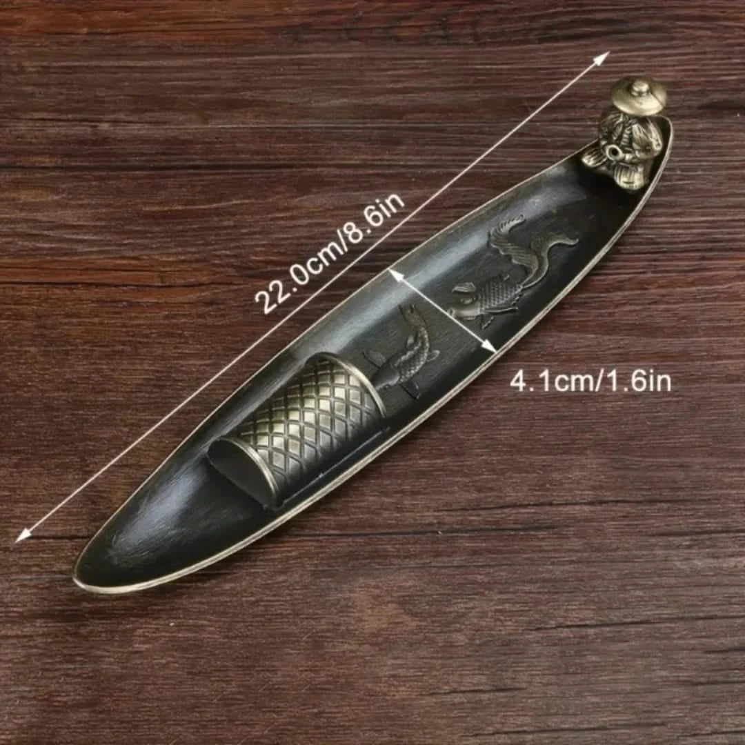 Zen Fisherman Incense Holder