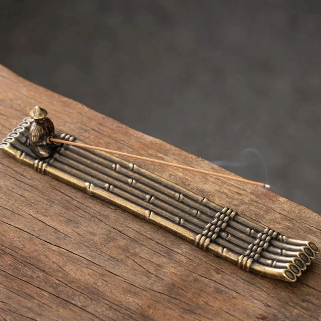 Zen Fisherman Incense Holder