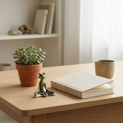Zen Frog Incense Holder