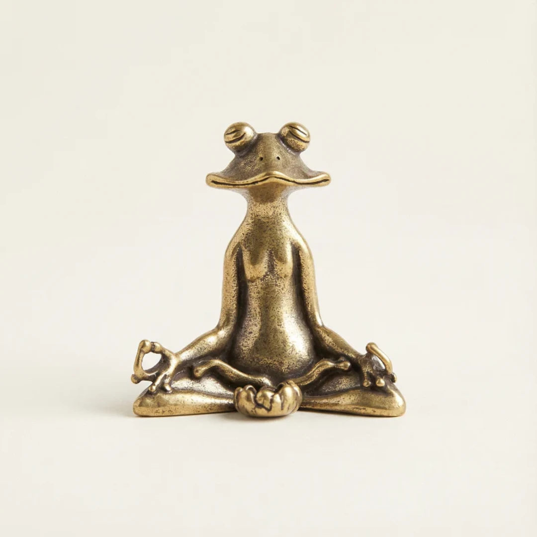 Zen Frog Incense Holder