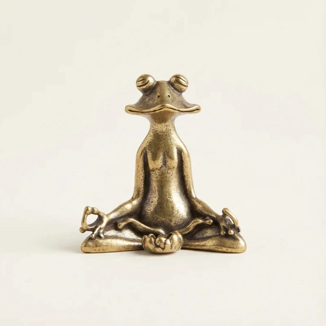 Zen Frog Incense Holder