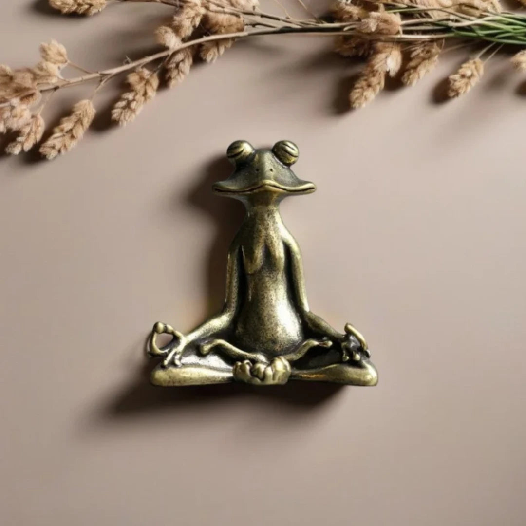 Zen Frog Incense Holder