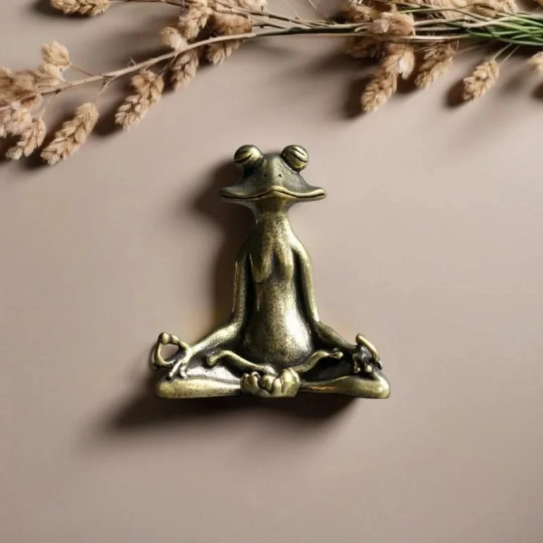 Zen Frog Incense Holder