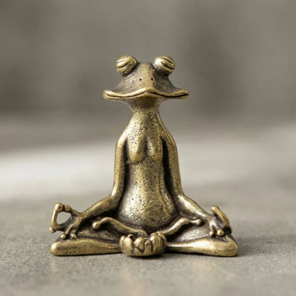 Zen Frog Incense Holder