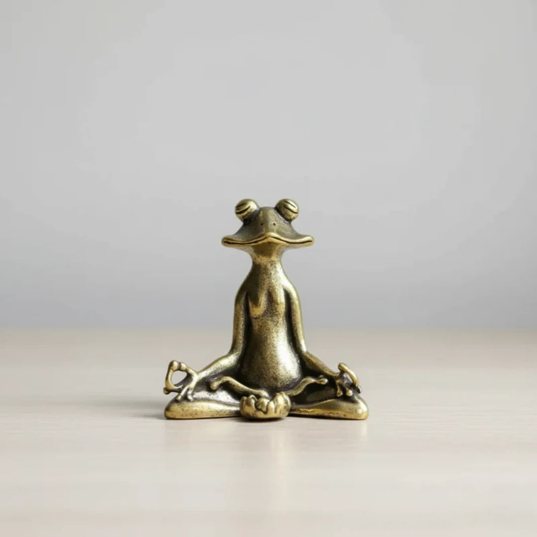 Zen Frog Incense Holder