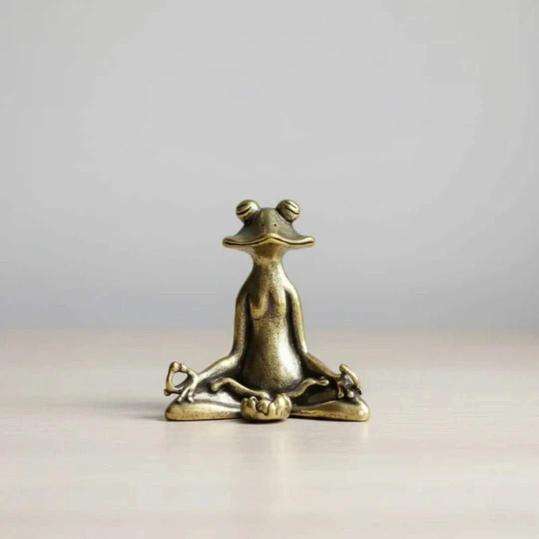 Zen Frog Incense Holder