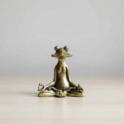 Zen Frog Incense Holder