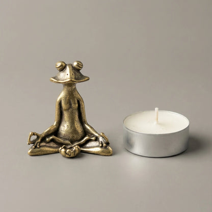 Zen Frog Incense Holder