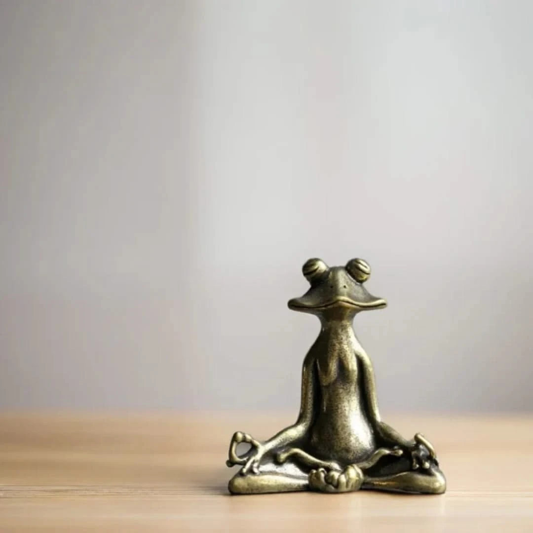 Zen Frog Incense Holder