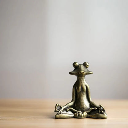 Zen Frog Incense Holder