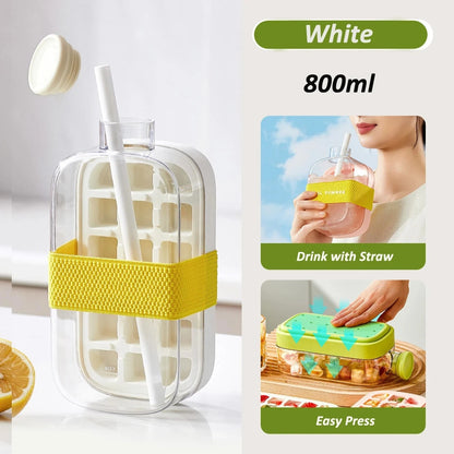 IceDrop – 2-in-1 Ice Cube Tray & Drinking Bottle