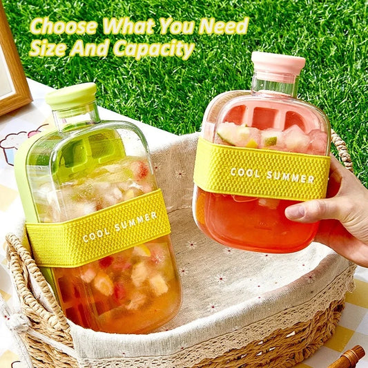 IceDrop – 2-in-1 Ice Cube Tray & Drinking Bottle