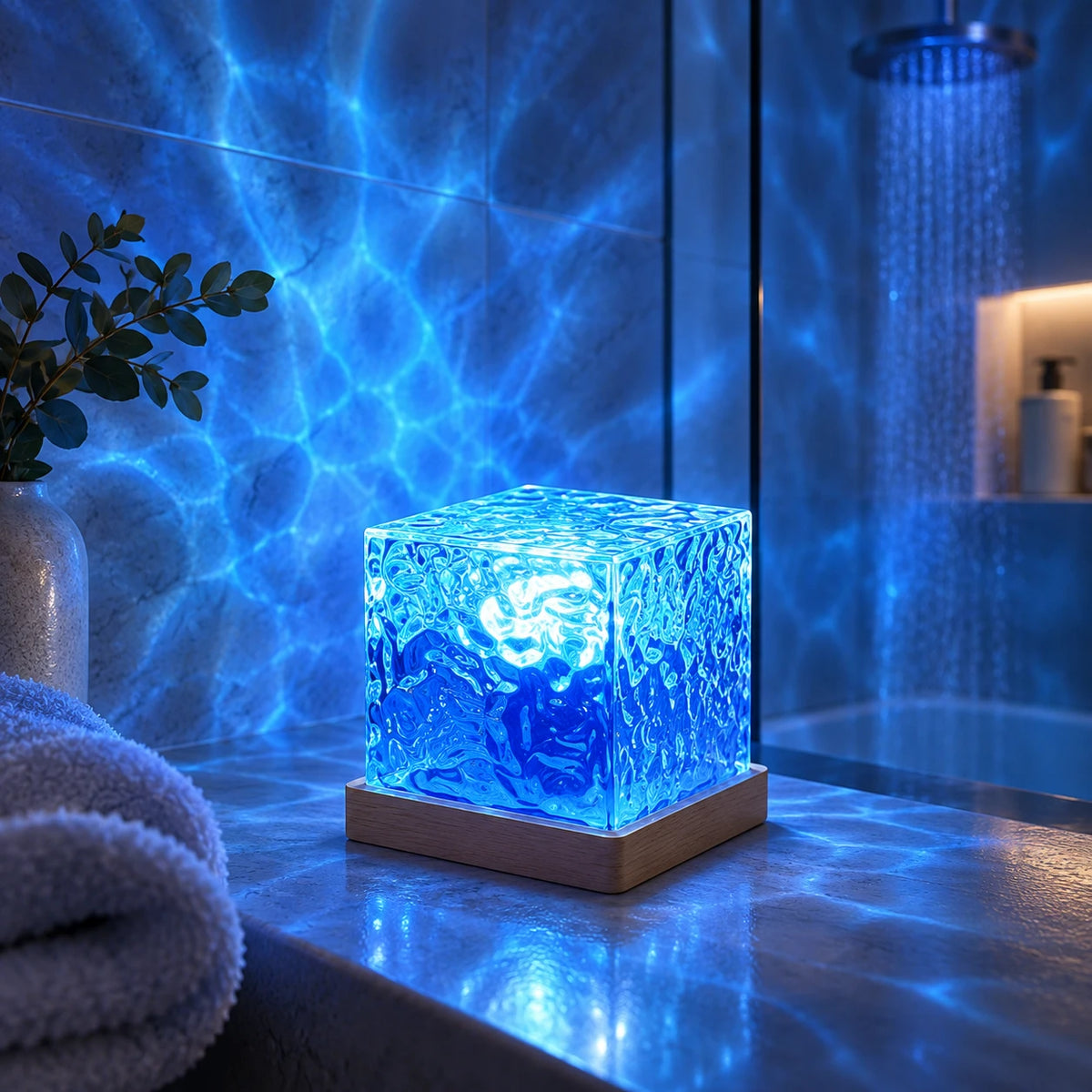 AquaGlow Shower Mood Ambience Light