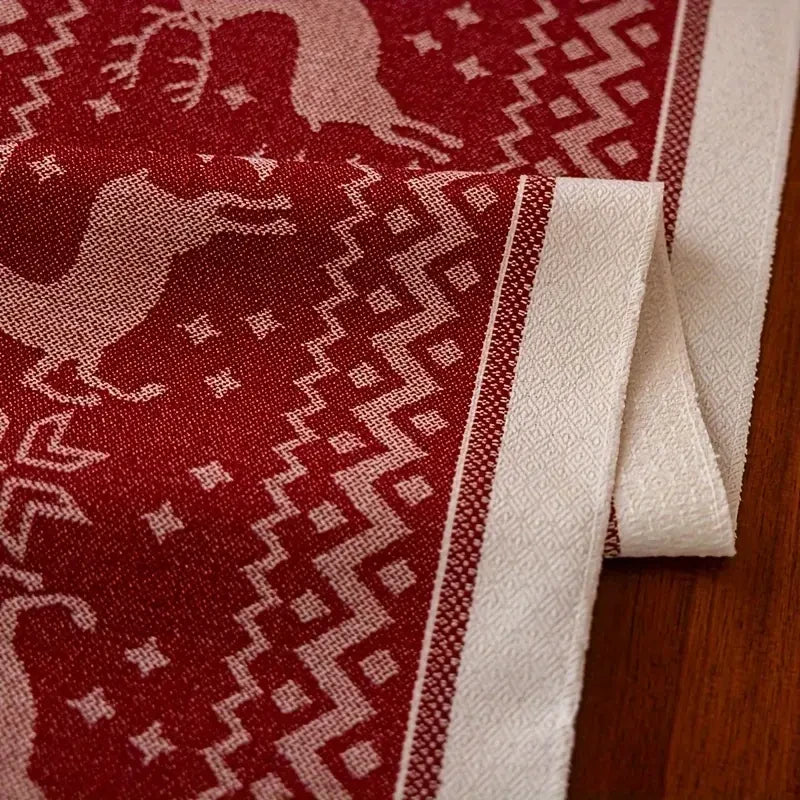 Christmas Reindeer Table Runner