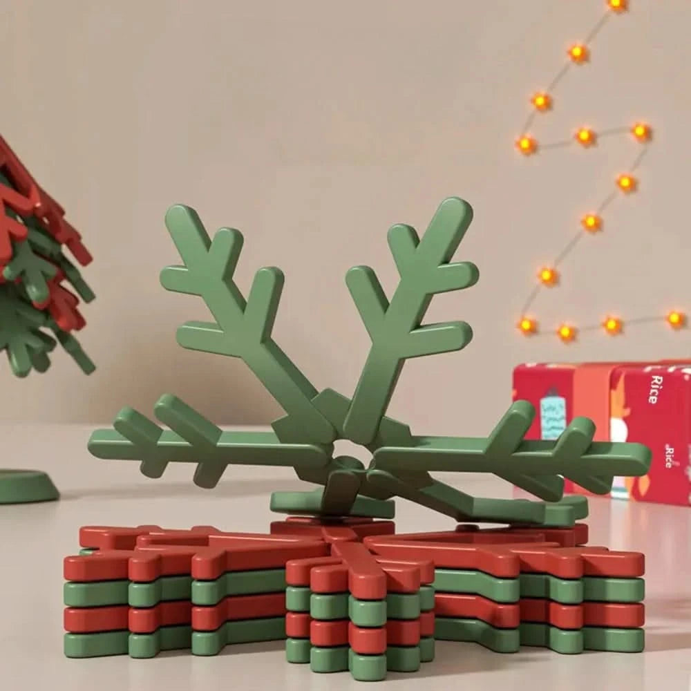Christmas Tree Silicone Coasters