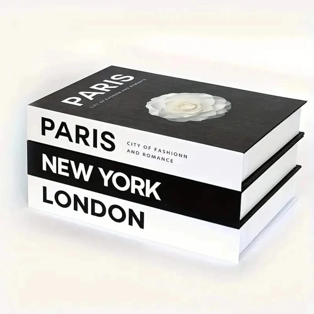 Cityscape Faux Book Set