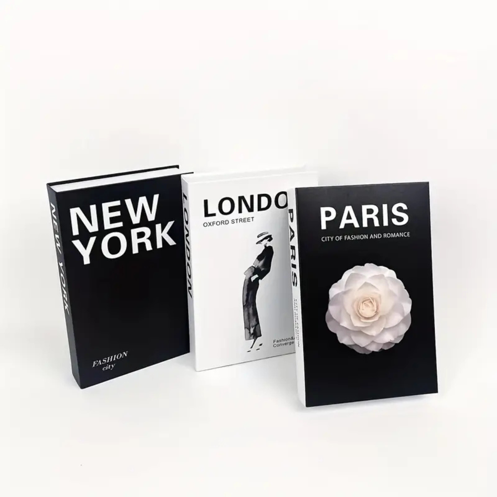 Cityscape Faux Book Set