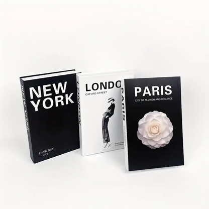 Cityscape Faux Book Set