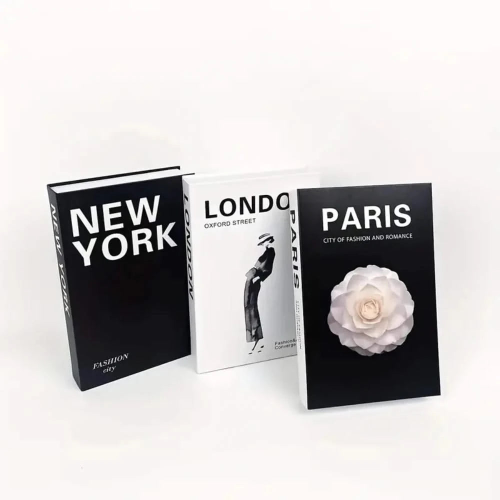 Cityscape Faux Book Set