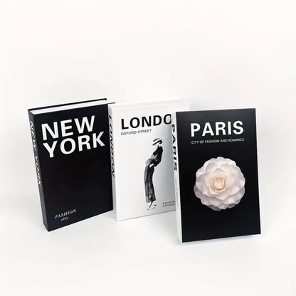 Cityscape Faux Book Set