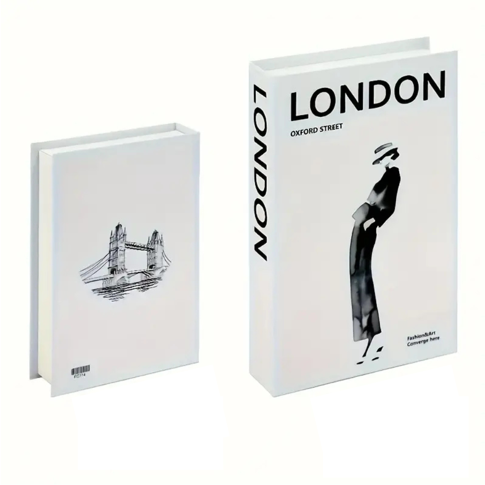 Cityscape Faux Book Set