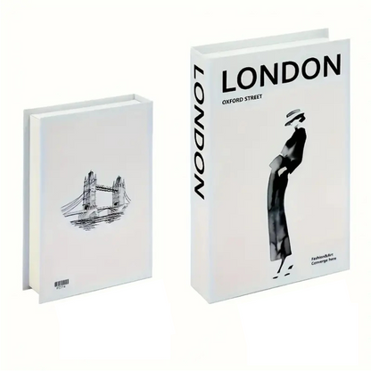 Cityscape Faux Book Set