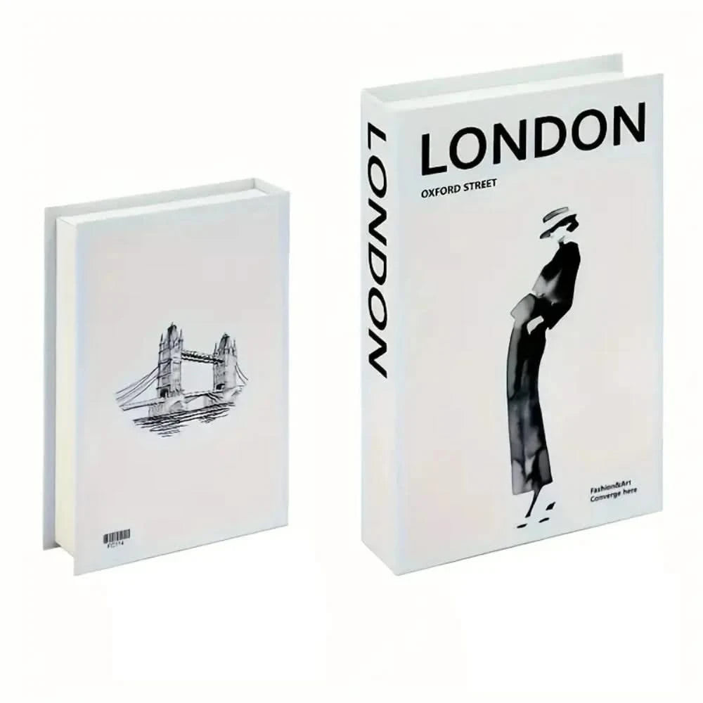 Cityscape Faux Book Set
