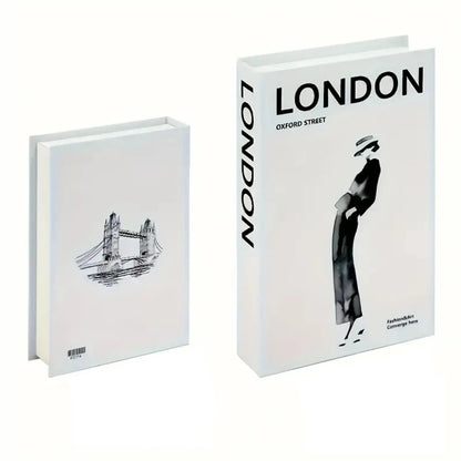 Cityscape Faux Book Set