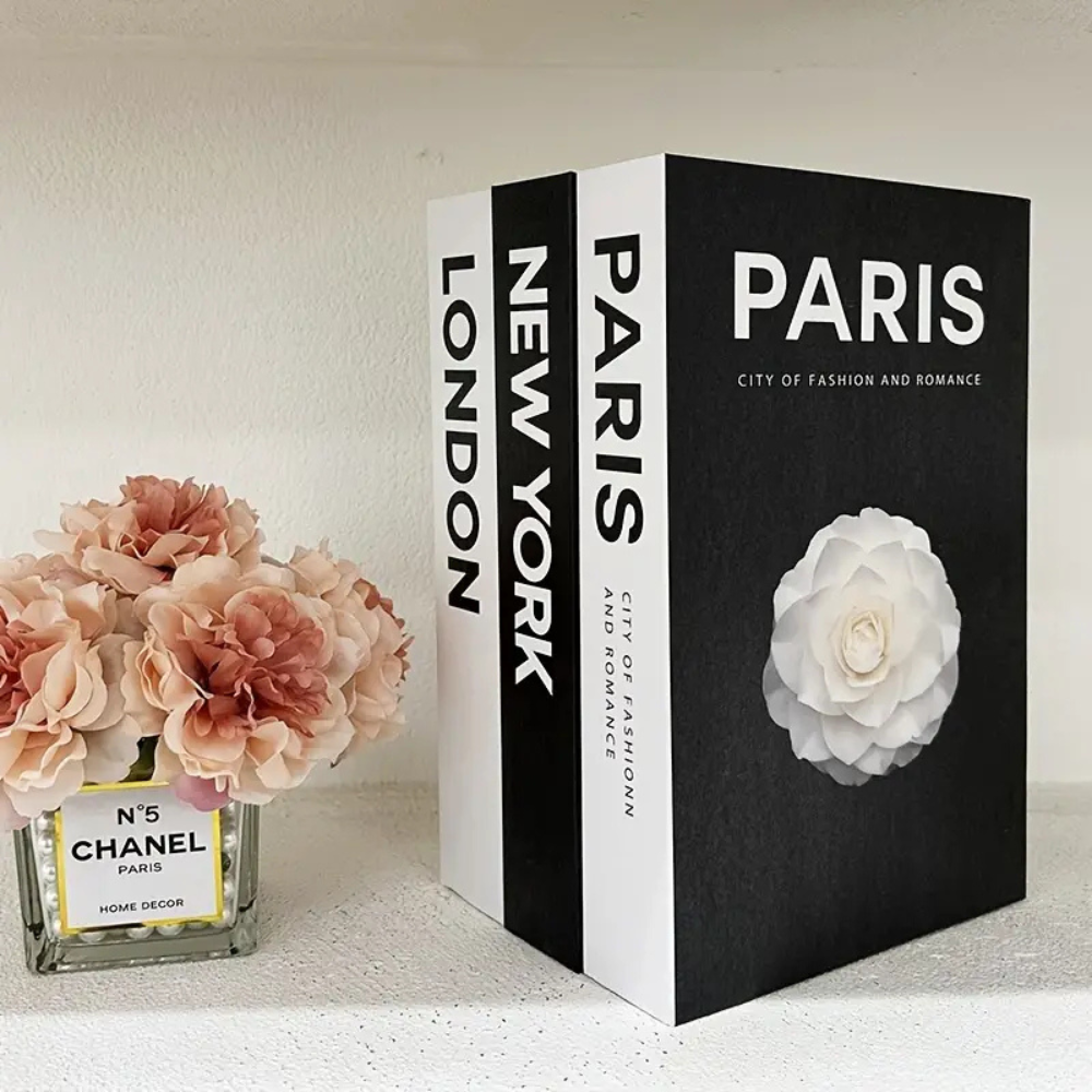 Cityscape Faux Book Set