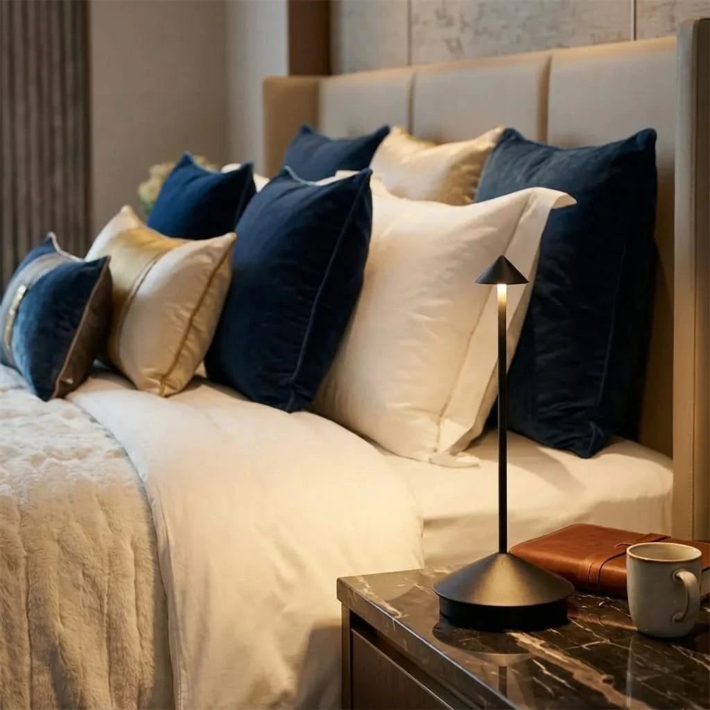 ClarityGlow Wireless Table Lamp