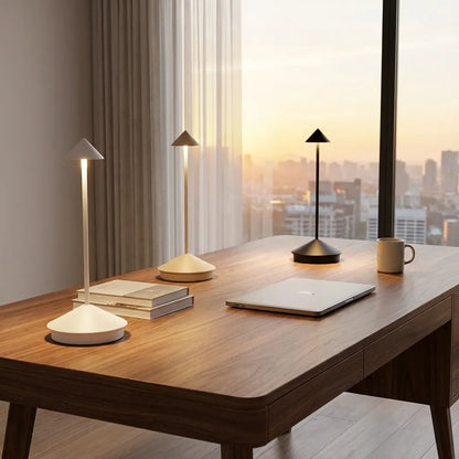 ClarityGlow Wireless Table Lamp