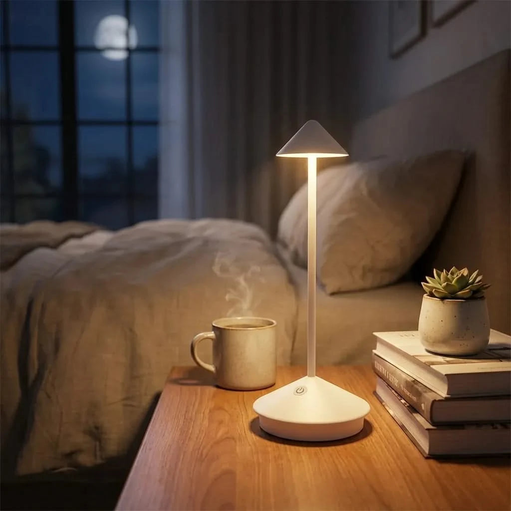 ClarityGlow Wireless Table Lamp